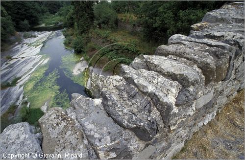 ITALY - LIGURIA - MOLINI DI TRIORA (IM) - ponte romano sul torrente Argentina