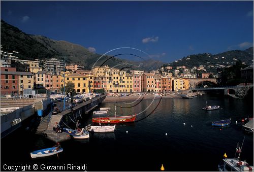 ITALY - LIGURIA - NERVI (GE) - veduta del porto