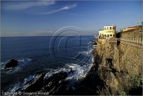 ITALY - LIGURIA - NERVI (GE) - passeggiata lungomare Anita Garibaldi