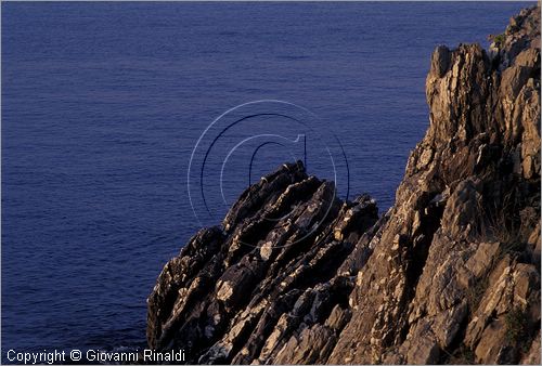 ITALY - LIGURIA - NERVI (GE) - veduta della scogliera a levante del porto