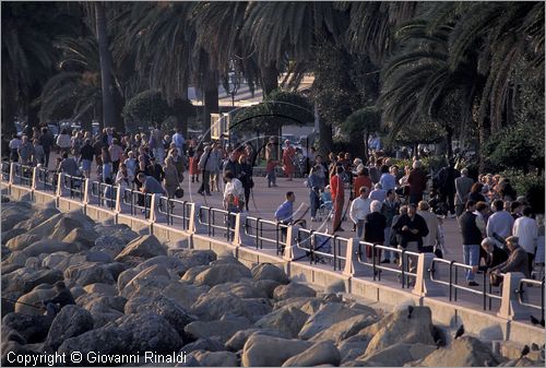 ITALY - LIGURIA - RAPALLO (GE) - la passeggiata lungomare