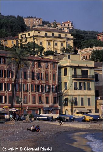 ITALY - LIGURIA - SANTA MARGHERITA LIGURE (GE) - la spiaggia