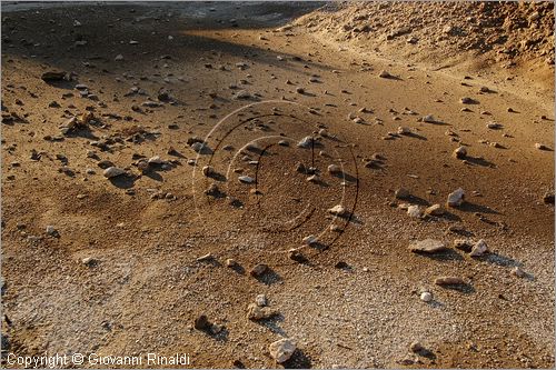 ITALY - POZZUOLI (NA) - La Solfatara - il vulcano Solfatara dal cratere ellittico (770 per 580 metri) risale a 4000 anni fa ed  l'unico dei Campi Flegrei ancora attivo con impressionanti manifestazioni fumaroliche