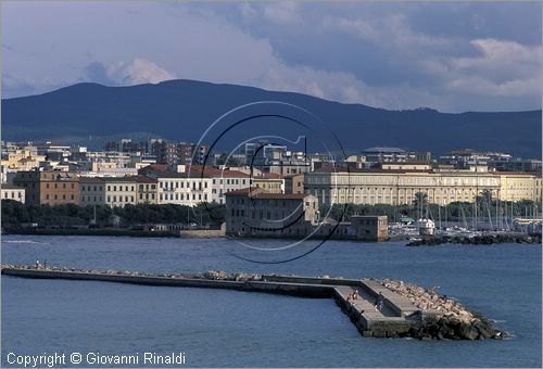 ITALY - TUSCANY - TOSCANA - LIVORNO - veduta dal mare