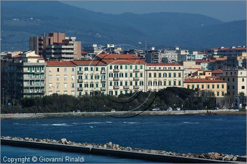 ITALY - TUSCANY - TOSCANA - LIVORNO - veduta del porto