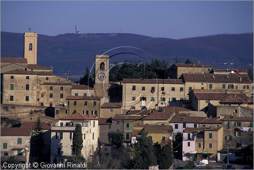 ITALY - TUSCANY - TOSCANA - Guardistallo (PI) - veduta del borgo