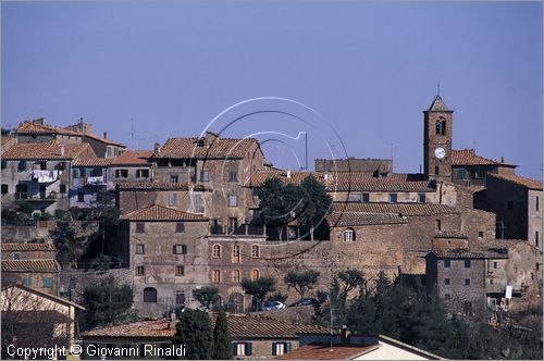 ITALY - TUSCANY - TOSCANA - Montecatini Val di Cecina (PI) - veduta del borgo