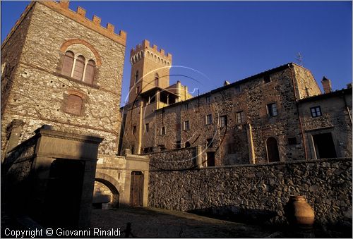 ITALY - TUSCANY - TOSCANA - Querceto (PI) - veduta del borgo