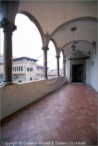 ITALY - FANO (PS) - Museo Civico e Pinacoteca nel Palazzo Malatestiano - loggia cinquecentesca