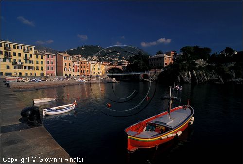 ITALY - NERVI (GE) - veduta del porto