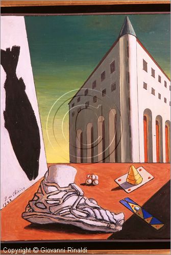 ROMA
Casa-Museo Giorgio De Chirico
nel Palazzo dei Borgognoni in piazza di Spagna
"idillio antico" del 1942