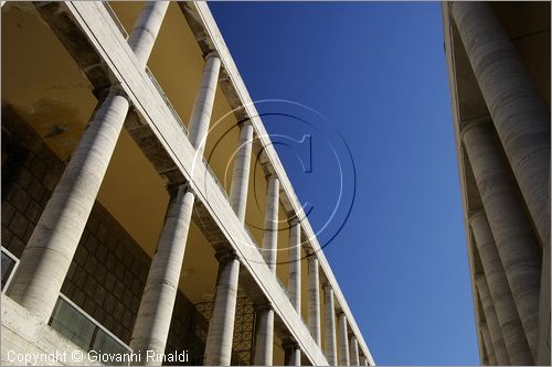 ITALY - ROMA - EUR - Palazzo delle Forze Armate, Autarchia e Corporativismo sede dell'Archivio Centrale di Stato (Mario De Renzi, Gino Pollini e Luigi Figini, 1938-42)