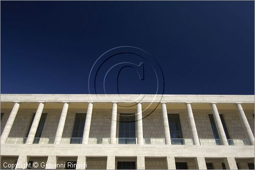 ITALY - ROMA - EUR - Palazzo delle Forze Armate, Autarchia e Corporativismo sede dell'Archivio Centrale di Stato (Mario De Renzi, Gino Pollini e Luigi Figini, 1938-42)