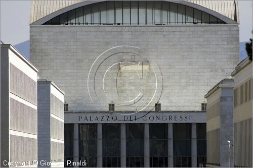 ITALY - ROMA - EUR - Palazzo dei Congressi (Adalberto Libera 1938-54) - facciata