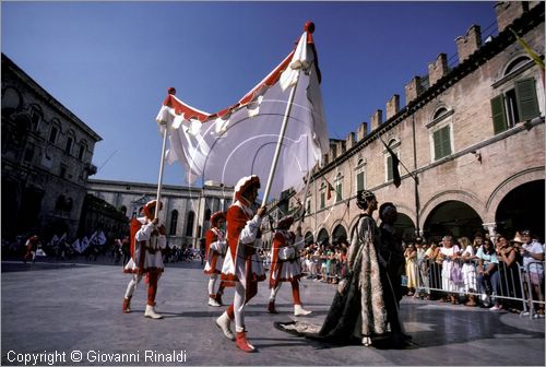 ITALY - ASCOLI PICENO
La Quintana (prima domenica di agosto)
corteo storico