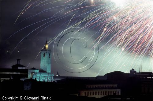 ITALY - ASCOLI PICENO
La Quintana (prima domenica di agosto)
fuochi artificiali