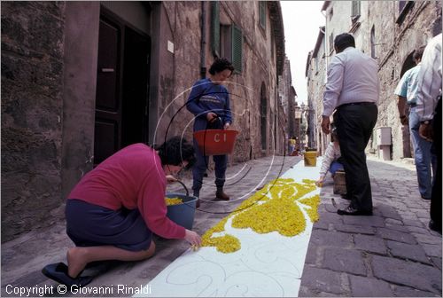 ITALY - BOLSENA (VT)
Infiorata e Processione del Corpus Domini
preparazione