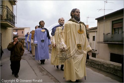 ITALY - SAN CATALDO (CL)
Sfilata degli Apostoli Giganti (Domenica di Pasqua)