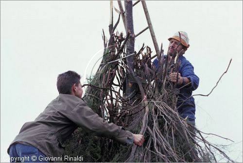 ITALY - SANTA CATERINA (GR) - Focarazza (24 novembre)
preparazione