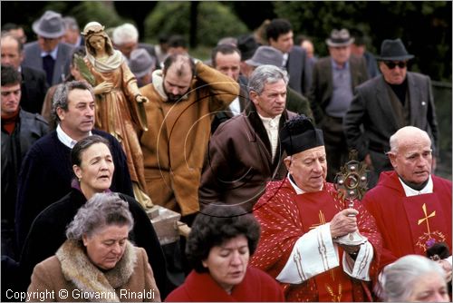 ITALY - SANTA CATERINA (GR) - Focarazza (24 novembre)
processione di Santa Caterina