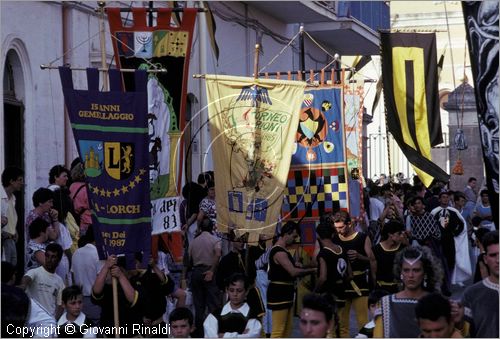 ITALY - ORIA (BR)
Corteo Storico di Federico II e Torneo dei Rioni (prima decade di agosto)
rievocazione del 10 Agosto del 1225 quando Federico II giunse in Oria con la sua corte per attendere la promessa sposa, Isabella di Brienne