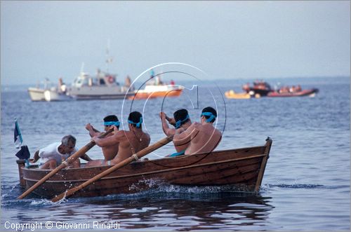 ITALY - PORTO SANTO STEFANO (GR)
Palio Marinaro dei 4 rioni (15 agosto)
la regata