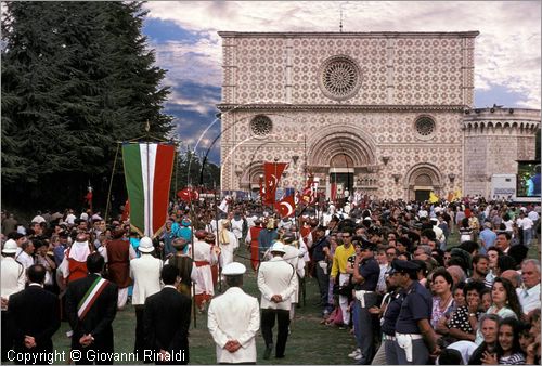 ITALY - L'AQUILA
Festa della Perdonanza Celestiniana (28 e 29 agosto)
Corteo in costumi storici e tradizionali