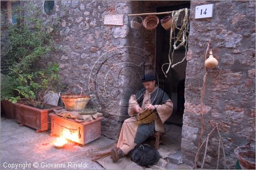 ITALY - MONTE ARGENTARIO (GR) - Porto Ercole - Presepio vivente nelle vie del borgo (natale, epifania)