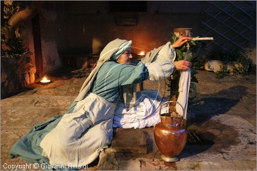 ITALY - MONTE ARGENTARIO (GR) - Porto Ercole - Presepio vivente nelle vie del borgo (natale, epifania)