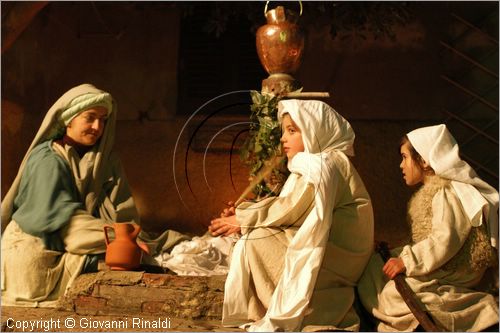 ITALY - MONTE ARGENTARIO (GR) - Porto Ercole - Presepio vivente nelle vie del borgo (natale, epifania)