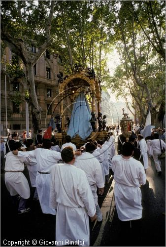 ITALY - ROMA - Trastevere
Festa di Santa Maria del Carmine (luglio)
la processione in via Morosini