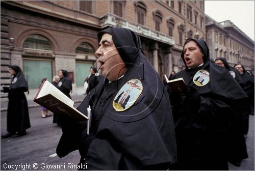 ITALY - ROMA
Processione del Perdono (quaresima)
le confraternite sfilano per le vie del centro