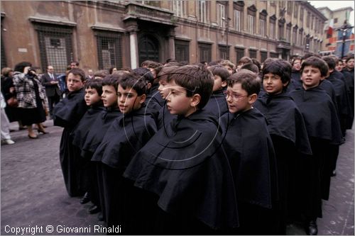 ITALY - ROMA
Processione del Perdono (quaresima)
le confraternite sfilano per le vie del centro