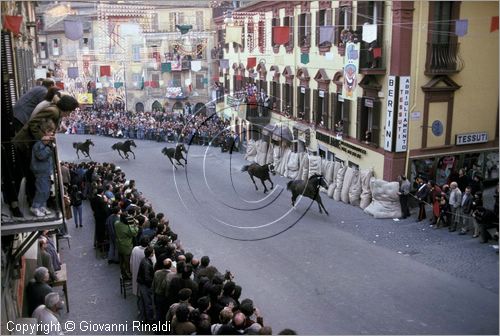 ITALY - RONCIGLIONE (VT)
Carnevale
Corse a vuoto di cavalli senza fantino lungo le vie della citt