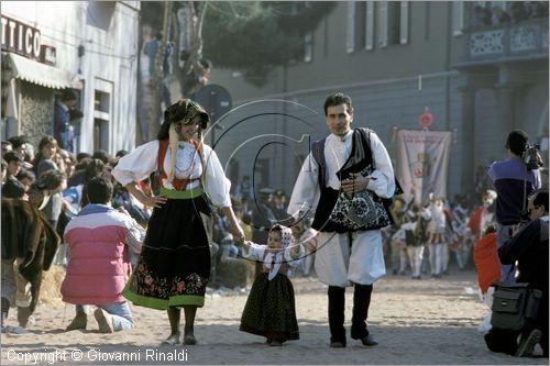 ITALY - ORISTANO
La Sartiglia (carnevale)
vestiti tradizionali