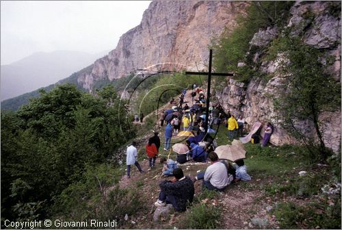 ITALY - VALLEPIETRA (RM)
Pellegrinaggio al Santuario della SS.Trinit (SS.Trinit)