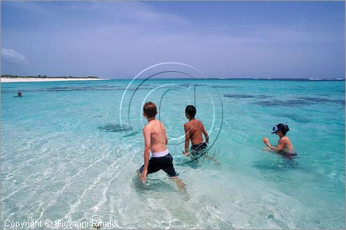 CARAIBI - ISOLE VERGINI BRITANNICHE - ISOLA DI ANEGADA - spiaggia Loblolly Bay