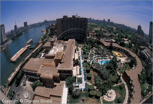 EGYPT - CAIRO - veduta panoramica dall'Hotel Marriot