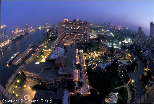 EGYPT - CAIRO - veduta panoramica dall'Hotel Marriot