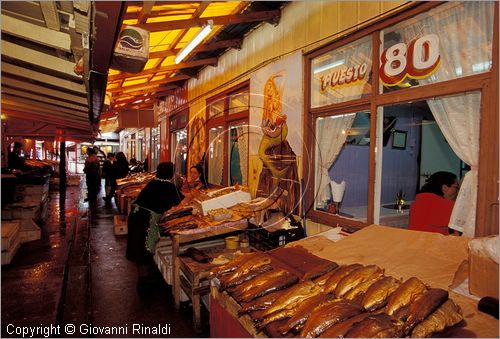 CILE - CHILE - Patagonia - Puerto Montt - Angelmo - mercato del pesce