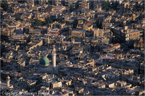 SYRIA - DAMASCO - veduta della citt al tramonto dalla collina Jebel Qassioun