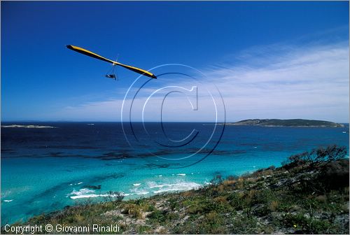 Australia Occidentale - Esperance - volo in deltaplano sulla costa tra Observatory Point e Picnic Cove