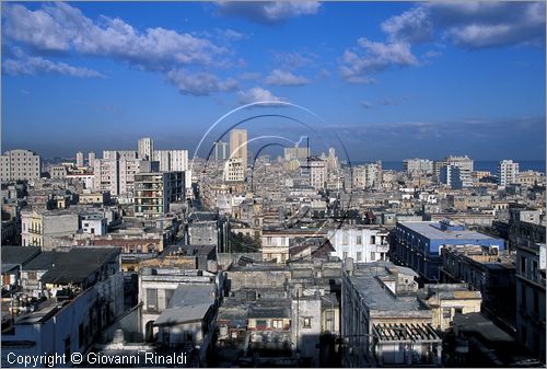 CUBA - HAVANA - veduta della citt dall'Hotel Parque Central