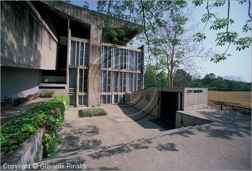 INDIA (PUNJAB) - CHANDIGARH - citt interamente progettata da Le Corbusier negli anni '50 - settore 10 - Museo della Citt