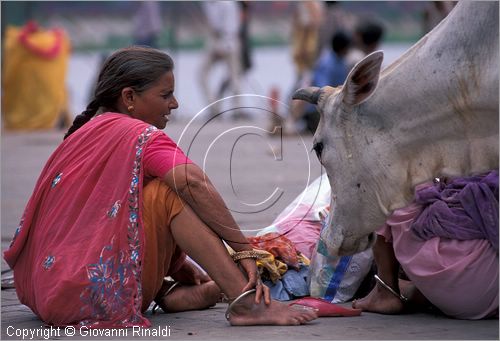 INDIA (UTTAR PRADESH) - Haridwar - citt di pellegrinaggio sulle rive del Gange