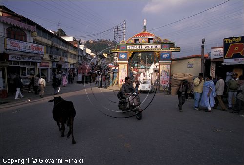 INDIA (UTTAR PRADESH) - Mussoorie - Gandhi Chowk (library)