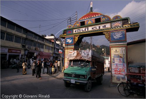 INDIA (UTTAR PRADESH) - Mussoorie - Gandhi Chowk (library)