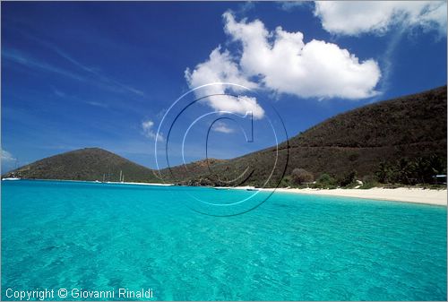 CARAIBI - ISOLE VERGINI BRITANNICHE - ISOLA DI JOST VAN DYKE - White Bay