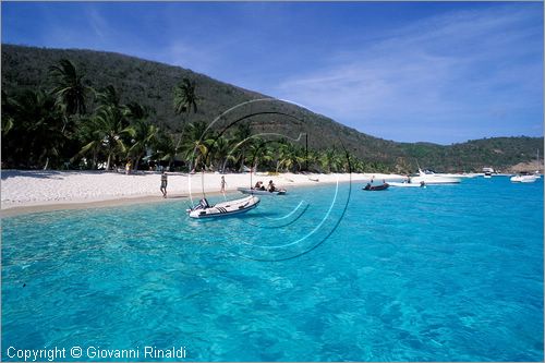 CARAIBI - ISOLE VERGINI BRITANNICHE - ISOLA DI JOST VAN DYKE - White Bay