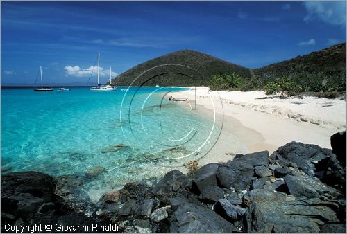 CARAIBI - ISOLE VERGINI BRITANNICHE - ISOLA DI JOST VAN DYKE - White Bay